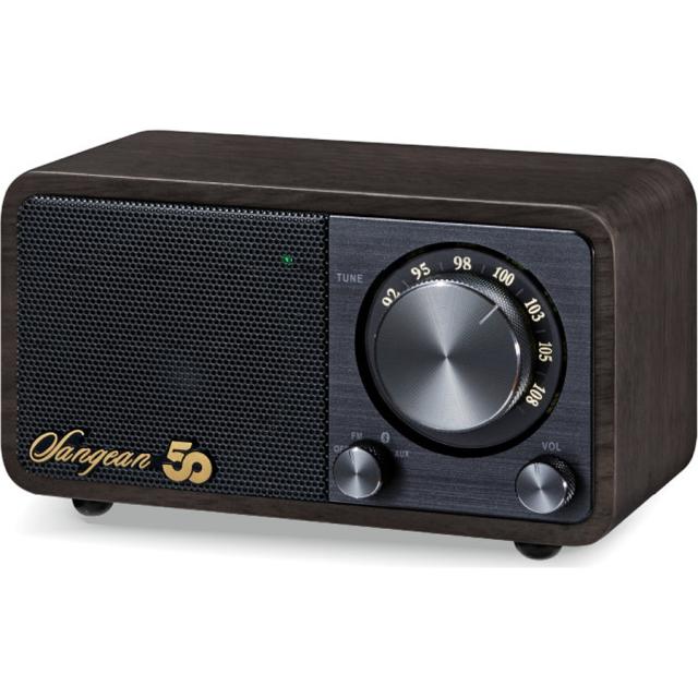 サンジーン FMラジオ・Bluetoothスピーカー（ダークウォールナット）【FM専用】　Sangean創立50周年記念モデル WR-301-50THDW返品種別A