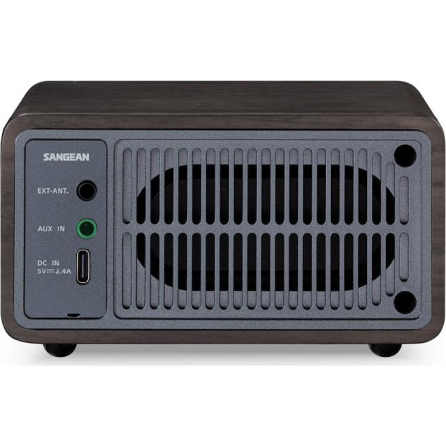 サンジーン FMラジオ・Bluetoothスピーカー（ダークウォールナット）【FM専用】　Sangean創立50周年記念モデル WR-301-50THDW返品種別A