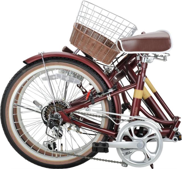 キャプテンスタッグ 折りたたみ自転車 20インチ（クラシカル