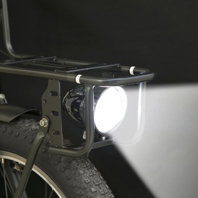 キャプテンスタッグ 折りたたみ電動アシスト自転車　20インチ（マットブラック） CAPTAIN STAG eバーギー電動 FDB206 YG-1502返品種別B_4