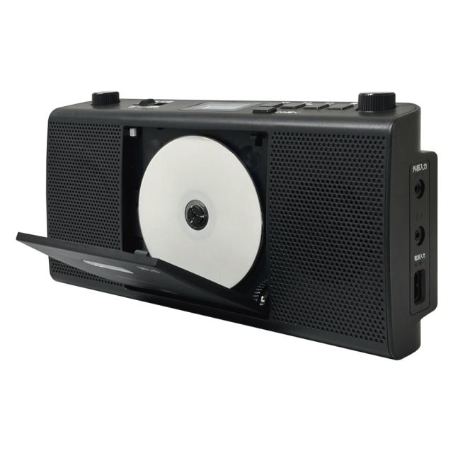 アイワ GAA4-RCD0001-BK CDラジオ（ブラック）aiwa audio -G RCD1[GAA4RCD0001BK] 返品種別A_2