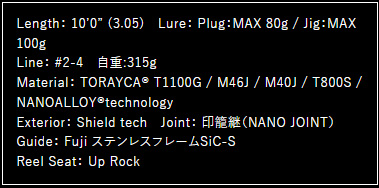アピア グランデージ アトラス ブルーランナー 100H 10.0ft 2ピース スピニング GRANDAGE ATLAS BLUE RUNNER 100H返品種別A