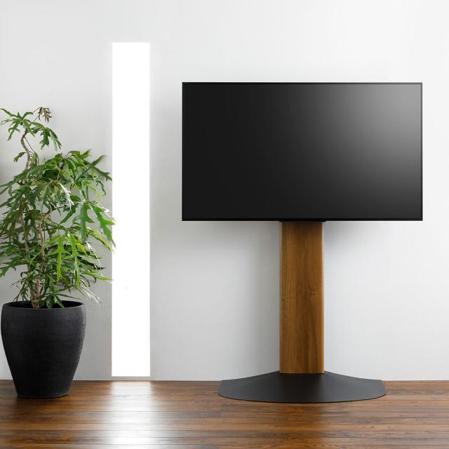 壁寄せテレビスタンド　Swing WS-B840-DB&amp;シアターバー WS-B840-DB用 サウンドバー棚板（黒）｜製品一覧｜テレビ