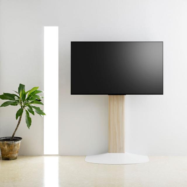 朝日木材加工 WS-B840-NA 40〜77V型まで対応 壁寄せテレビスタンド