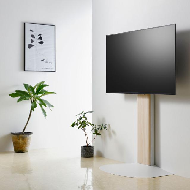 朝日木材加工 WS-B840-NA 40〜77V型まで対応 壁寄せテレビスタンド 