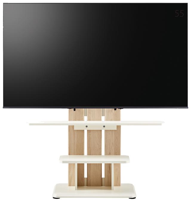 朝日木材加工 WS-C590-NA 24〜55V型まで対応 壁寄せテレビスタンド