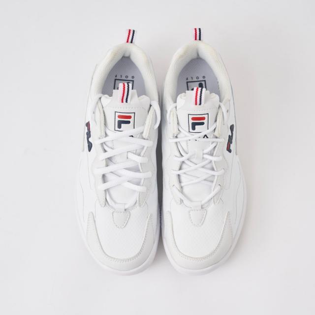 フィラ レディース・スパイクレス・ゴルフシューズ（ホワイト・23.5cm） FILA GOLF RAY TRACER（レイトレイサー） 753971235WT返品種別A