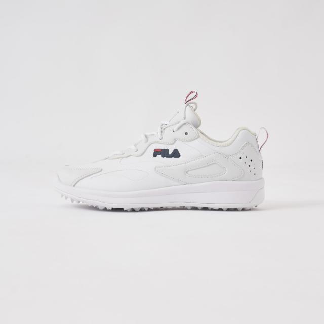 フィラ レディース・スパイクレス・ゴルフシューズ（ホワイト・23.5cm） FILA GOLF RAY TRACER（レイトレイサー） 753971235WT返品種別A