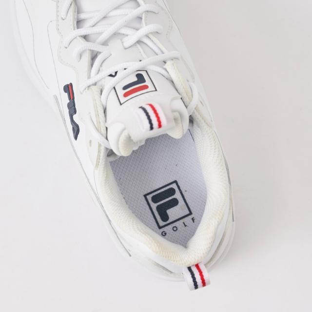 フィラ レディース・スパイクレス・ゴルフシューズ（ホワイト・23.5cm） FILA GOLF RAY TRACER（レイトレイサー） 753971235WT返品種別A