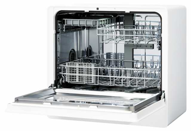 アクア ADW-L4-W 食器洗い機（ホワイト）【食洗機】【送風乾燥機能付き 