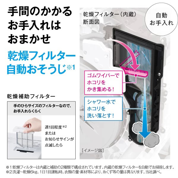 アクア AQW-DXS12A-L-W 12.0kg ドラム式洗濯乾燥機【左開き】ホワイトAQUA[AQWDXS12ALW] 返品種別A