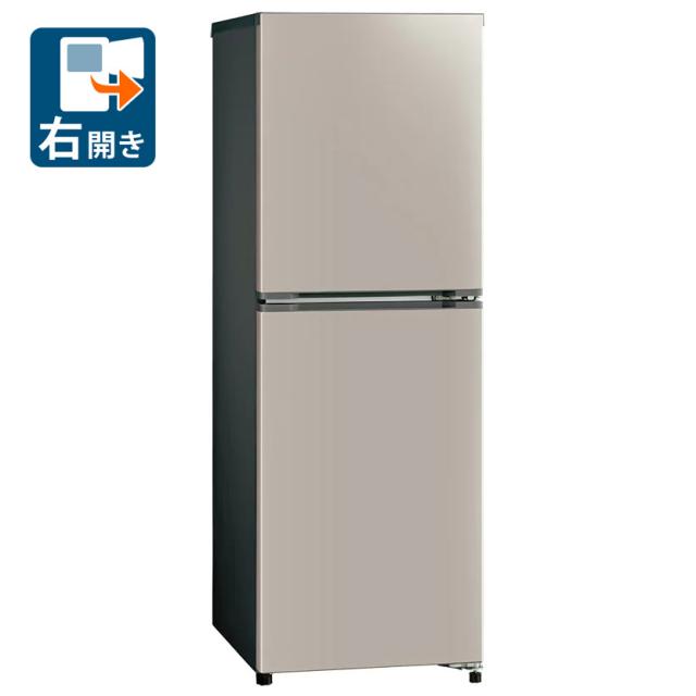 アクア AQR-16A-C 160L 2ドア冷蔵庫（グレージュ）【右開き】AQUA[AQR16AC] 返品種別A