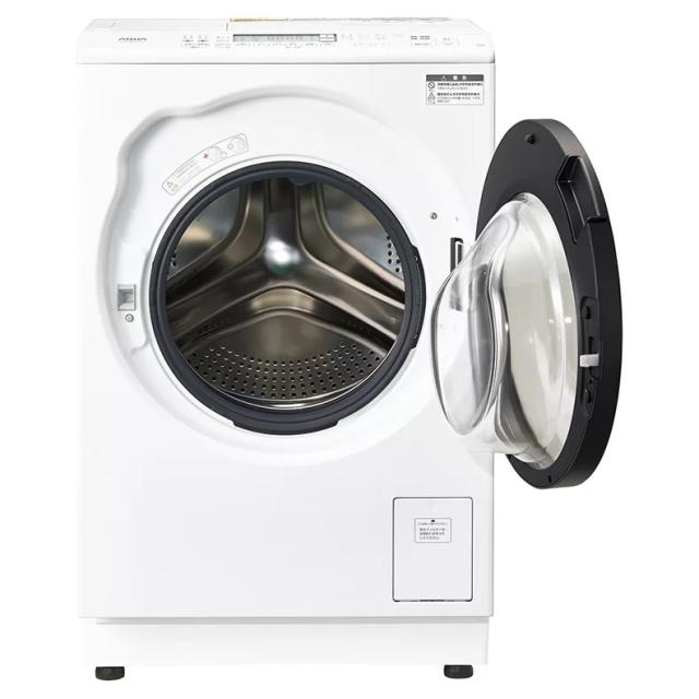アクア AQW-DMS10A-R-W 10kg ドラム式洗濯乾燥機【右開き】ホワイト 
