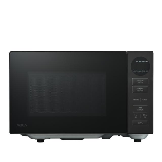 アクア AQM-KF20A-K 電子レンジ　20L　ブラックAQUA　四ツ星レンジ[AQMKF20AK] 返品種別A