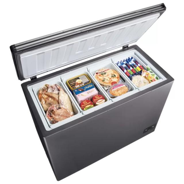 アクア AQF-F24CR-DS 165L 冷凍庫【上開き】ダークシルバー