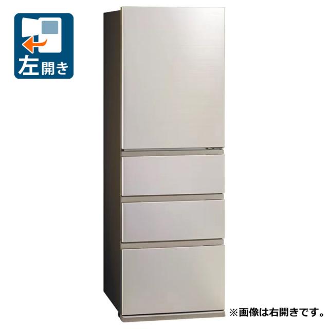 アクア AQR-S36AL-N 362L 4ドア冷蔵庫（ブライトシャンパン）【左開き】AQUA FREEZIA+[AQRS36ALN] 返品種別A