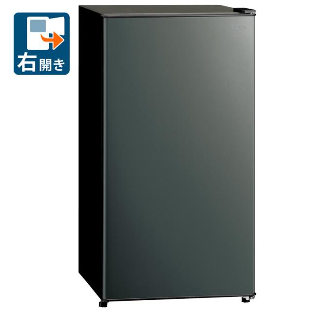 アクア AQR-9A-DS 90L 1ドア冷蔵庫（直冷式）ダークシルバーAQUA[AQR9ADS] 返品種別A