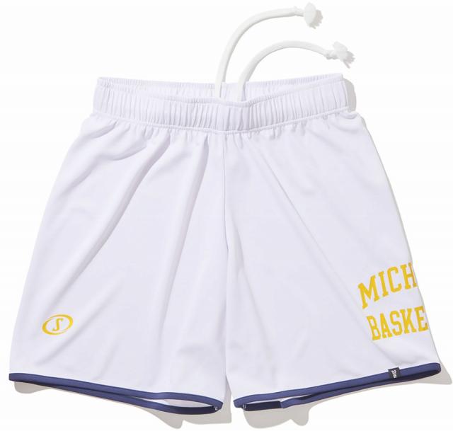 スポルディング SD-SMP24127M-2000-XL メンズ プラクティスパンツ ミシガン バスケットボール アーチロゴ（ホワイト・サイズ：XL）SPALDING[SDSMP24127M2000XL] 返品種別A