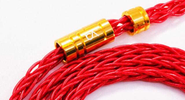 ビートオーディオ イヤホンケーブル（1.2m・8導体）【2pin⇔3.5mmステレオミニ】《Vermilion MKIII》 BEA-1192返品種別A