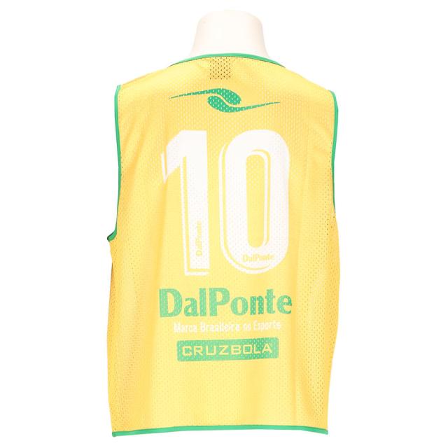 DALPONTE DPZ124-YEL-F 昇華ビブス 10枚セット（イエロー・サイズ：F）[DPZ124YELF] 返品種別A_1