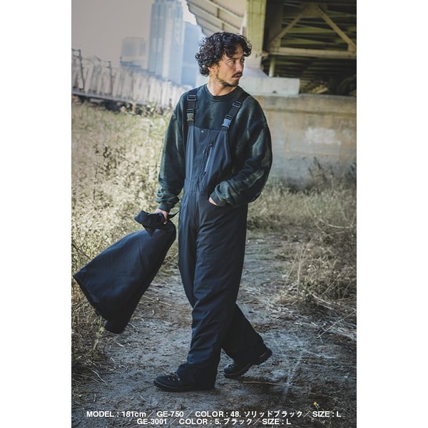 エスケープロダクト GE-750-48-M 防風防水防寒サロペット カラー