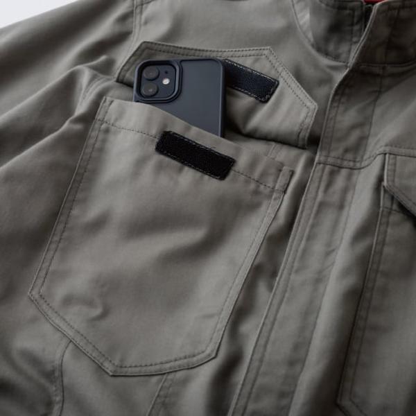 エスケープロダクト GE-830-31-B4L オールマイティーツナギ（作業着）（ミックスグレー・サイズ：B4L）SK-PRODUCT[GE83031B4L] 返品種別B