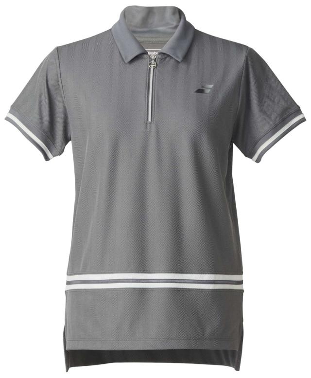 BabolaT(バボラ) BWG5380-GY00-XL レディース 半袖シャツ ORIGIN TOP（グレー・サイズ：XL）[BWG5380GY00XL] 返品種別A