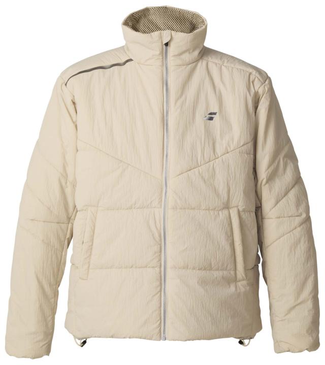 BabolaT(バボラ) メンズ ウォームアップジャケットVS PADDAED JACKET（ベージュ・サイズ：XL） BUT5150-BG00-XL返品種別A