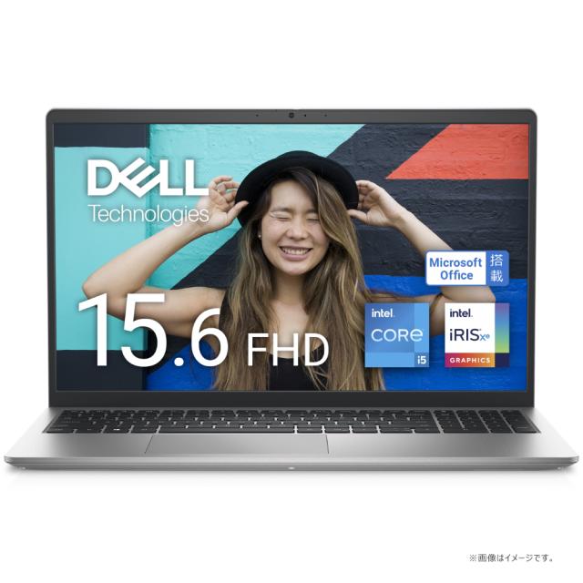 DELL｜デル NI355J-EHHBNPS 15.6型 ノートパソコン Inspiron 15 3520（Core i5/ メモリ 16GB/ 512GB SSD/ Office Home＆Business 2021+Microsoft 365 Basic 12ヶ月試用版）-　プラチナシルバー[NI355JEHHBNPS] 返品種別A