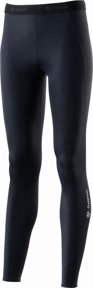 C3fit(シースリーフィット) レディース コンプレッションロングタイツ（ブラック・サイズ：1） Goldwin GW-GCW04351-BK-1返品種別A