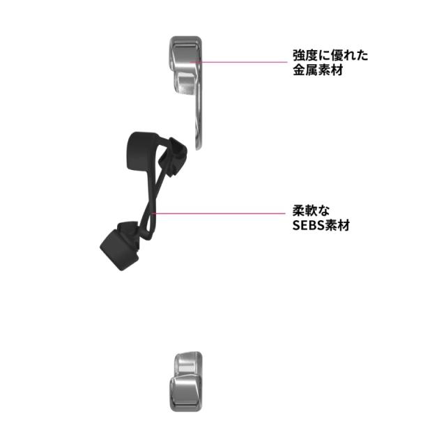 Arc AC27047I16PR iPhone 16 Pro用 Arc Pulse バンパーケース（アルミ・ローズブロンズ）[AC27047I16PR] 返品種別A_5