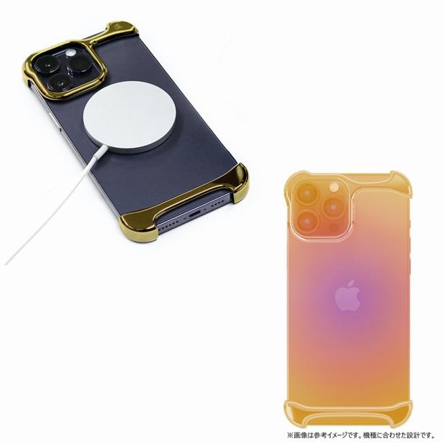 Arc AC27050I16PM iPhone 16 Pro Max用 Arc Pulse バンパーケース（アルミ・ミラーゴールド）[AC27050I16PM] 返品種別A_6