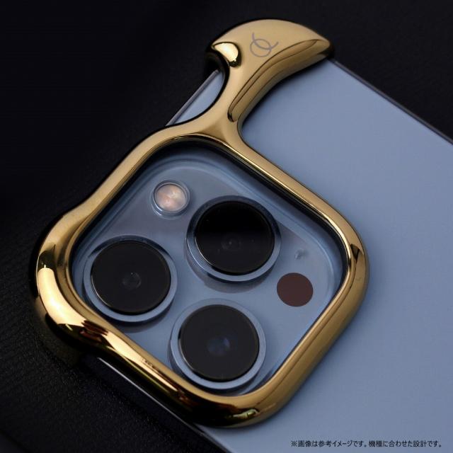 Arc AC27050I16PM iPhone 16 Pro Max用 Arc Pulse バンパーケース（アルミ・ミラーゴールド）[AC27050I16PM] 返品種別A_7