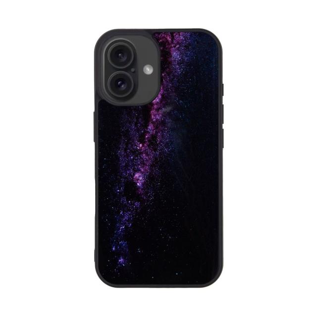 ikins（アイキンス） I27112I16 iPhone 16用 天然貝ケース（Milky way）[I27112I16] 返品種別A