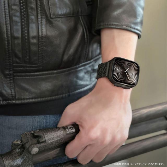 Just Mobile（ジャストモバイル） Apple Watch 49/46/45/44mm用　Watch Band 1K カーボンファイバー Just Mobile JM27401AW返品種別A_6