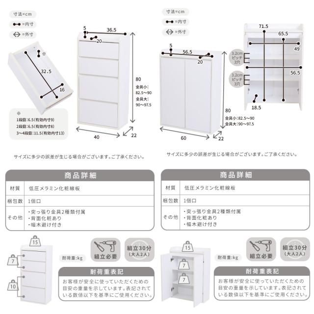 JK-PLAN(ジェイケイ・プラン) カウンター下収納 組み合わせフルセット（ブラウン） YHK-0204FULLSET-BR返品種別A_12