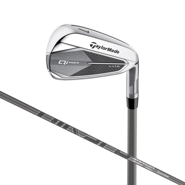 テーラーメイド QIMXLT-IR-M1758208 Qi MAX LITE アイアン 5本セット (#6〜PW) 【2025 AIR SPEEDER TM シャフト・フレックス：SR】TaylorMade[QIMXLTIRM1758208] 返品種別A