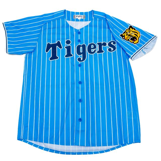 ミズノ 【阪神タイガース公認】カラーレプリカユニフォーム（サックス・サイズ：M） 12JRMTQ127M返品種別A