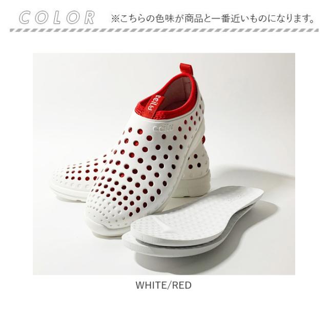 ccilu(チル) BF014489-1F-2A ccilu INTUITION WINNI WILL JP（WHITE/RED 26.5cm）[BF0144891F2A] 返品種別A