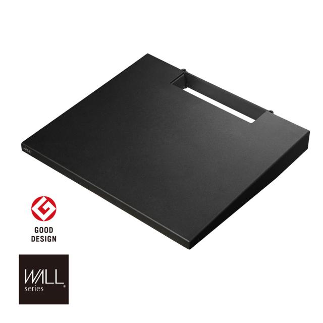 ナカムラ D05000019 WALLテレビスタンド V2・V3・V5対応棚板 ラージサイズ（サテンブラック）EQUALS[D05000019] 返品種別A