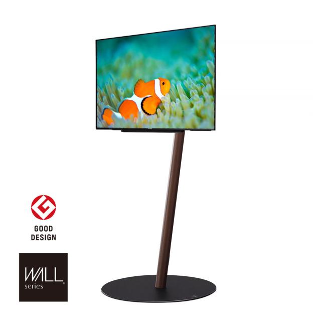 ナカムラ テレビスタンド［24〜55型対応 /フラットベース /A2 ロータイプ /ウォールナット］ EQUALS WALL WLTVL4238F返品種別A