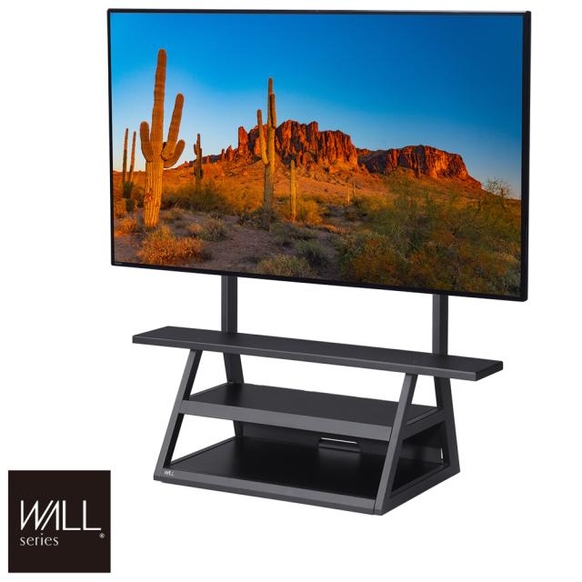ナカムラ テレビスタンド［32〜65型対応 /キャスター付き自立タイプ /M1 CASTER /サテンブラック］ EQUALS WALL WLTVW5119返品種別A