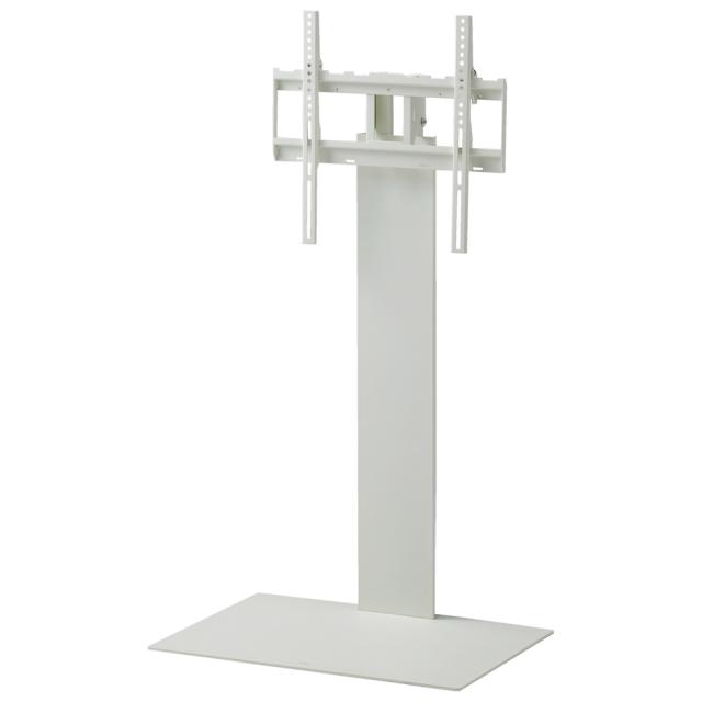 ナカムラ WLTVX5111 テレビ台用スタンド［32〜65型対応 /壁寄せタイプ /サテンホワイト］EQUALS WALL[WLTVX5111] 返品種別A_1