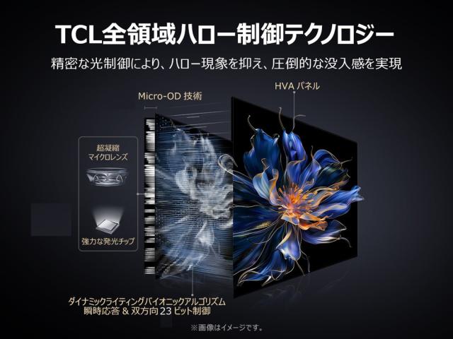 TCL 85C8K 85V型 Mini LED液晶テレビ［BS・CS 4Kチューナー内蔵］TCL C8Kシリーズ[85C8K] 返品種別A