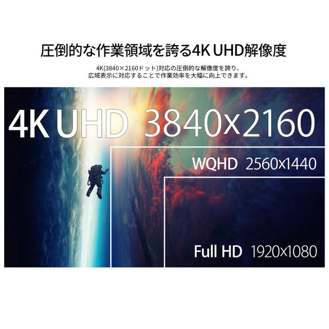 JAPANNEXT｜ジャパンネクスト JN-IPS27G120U-W ゲーミング液晶ディスプレイ(27型/IPS(ADS)/4K UHD 3840×2160/120Hz/1ms/HDR400/HDMI2.1/DP1.4/VESA)(ホワイト)[JNIPS27G120UW] 返品種別A_4