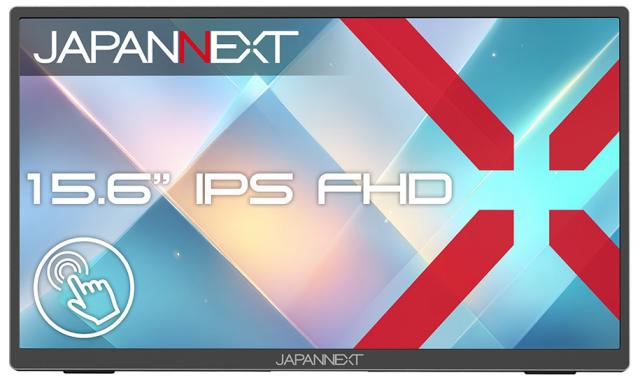 JAPANNEXT｜ジャパンネクスト JN-MD-IPST156FHD モバイル液晶ディスプレイ(15.6型/IPS(FFS)/FullHD 1920×1080/60Hz/20ms)(ブラック)[JNMDIPST156FHD] 返品種別A
