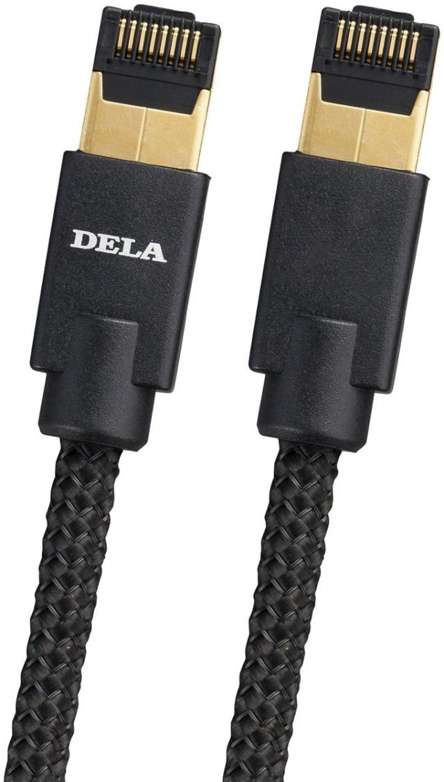 DELA C100-E50-J ネットワークオーディオ向けEthernetケーブル（5.0m）デラ（メルコ）[C100E50J] 返品種別A