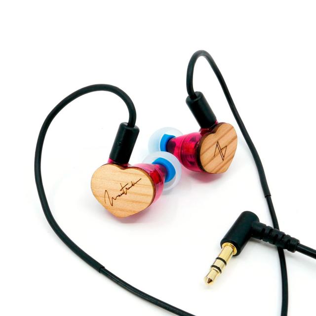 マエストローディオ ハイブリッド密閉型カナルイヤホン(ワインレッド/シェル) Maestraudio　MA910SR DC OTA-MA910SR-DC返品種別A