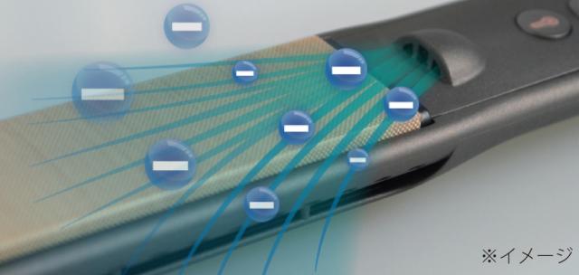 ケアライズ SI-500 ヘアアイロン(グレー)Amavilla CARERISE AQUA PLATE