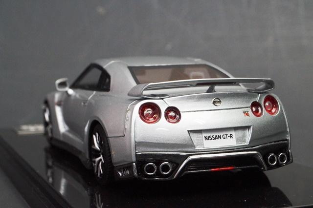 ONEMODEL 1/43 日産 GT-R 2017 Super Silver Metallic【17B08-57】ミニカー 返品種別B_3